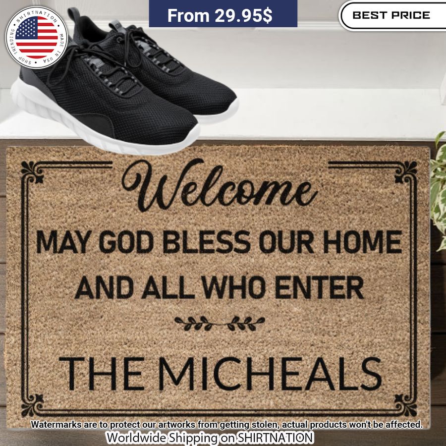 welcome mat welcome may god bless our home and all who enter doormat 1 120.jpg