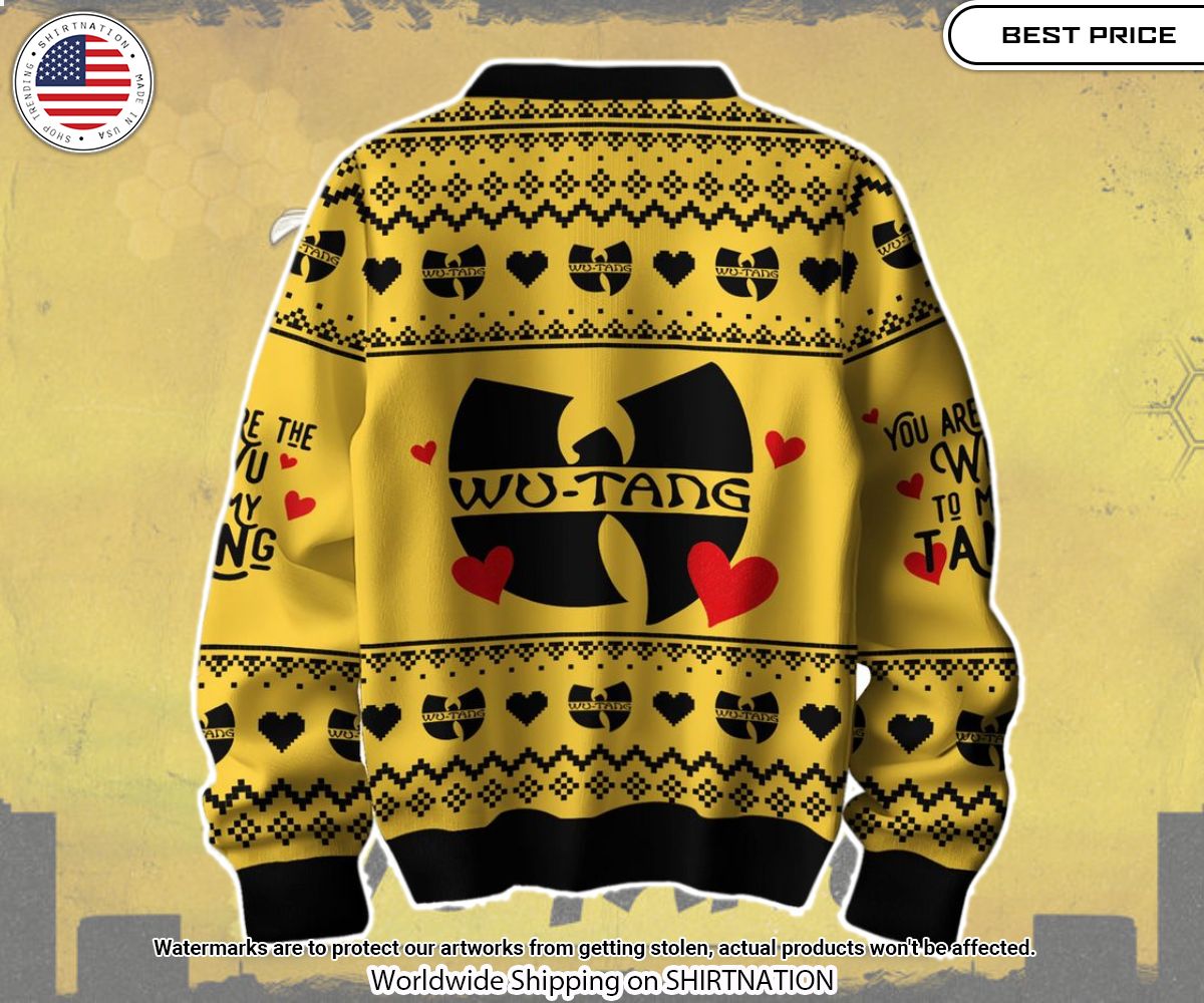 Wu Tang Clan Sweater Generous look