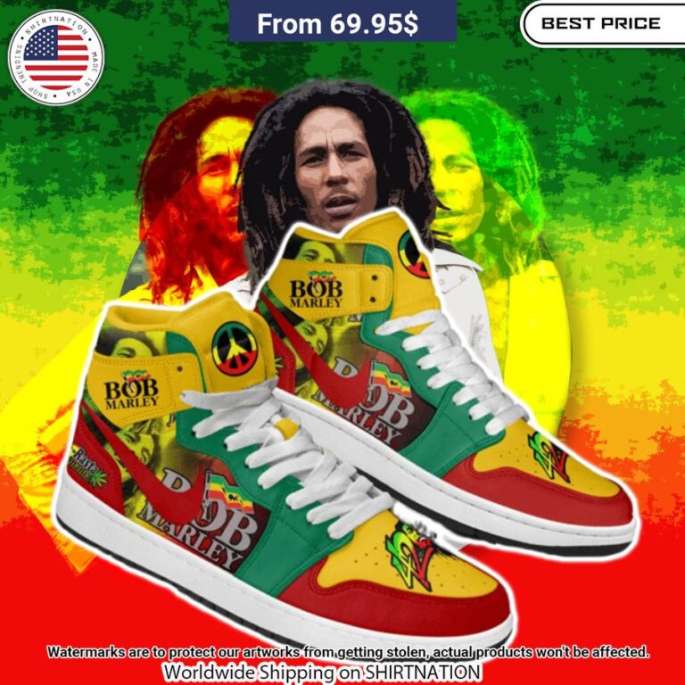 Bob Marley Cannabis Air Jordan 1 Super sober