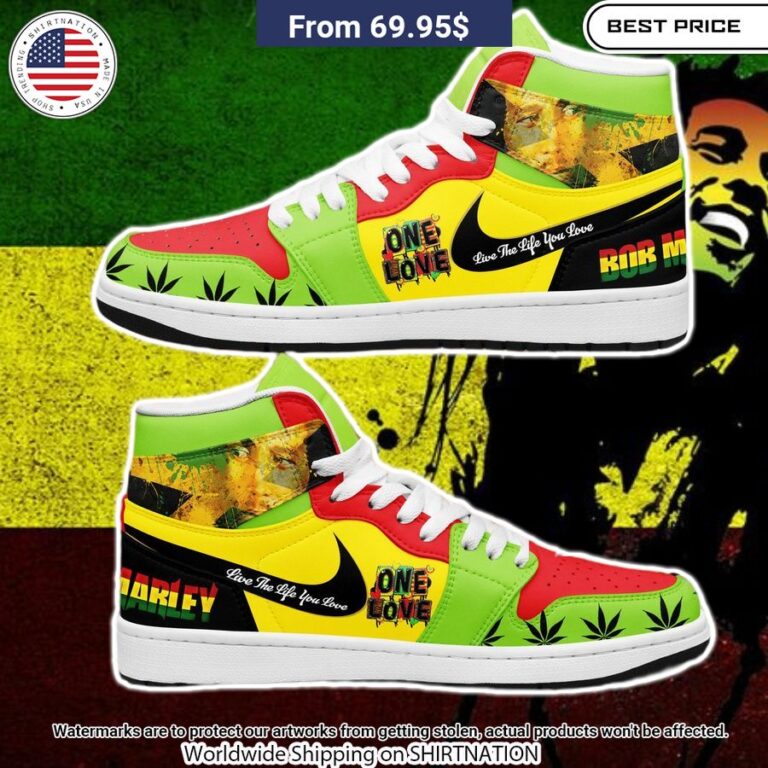 Bob Marley One Love Air Jordan 1 Elegant and sober Pic