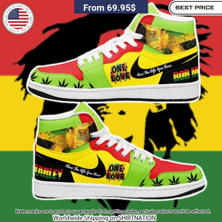 Bob Marley One Love Air Jordan 1 Speechless