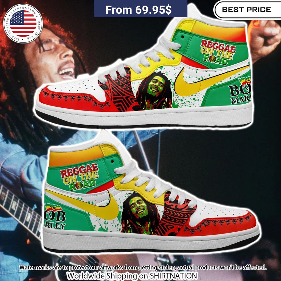 Bob Marley Reggae On the Road Air Jordan 1 Loving click