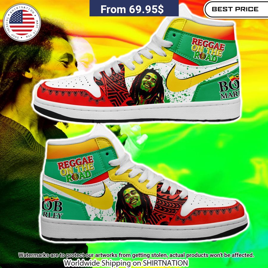 Bob Marley Reggae On the Road Air Jordan 1 Best couple on earth