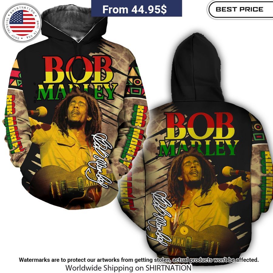 Bob Marley Signature Hoodie My friends!