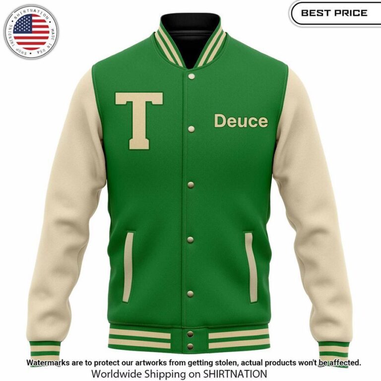 Boston Celtics Jayson Tatum Baseball Jacket Impressive picture.