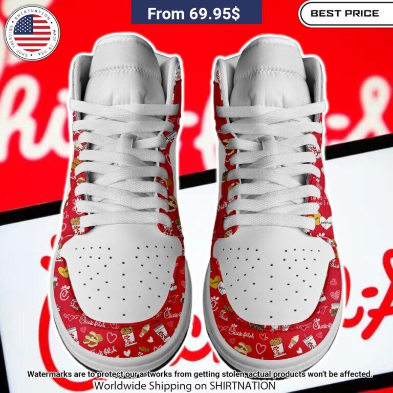 Chick fil A Air Jordan High Top Shoes This is your best picture man