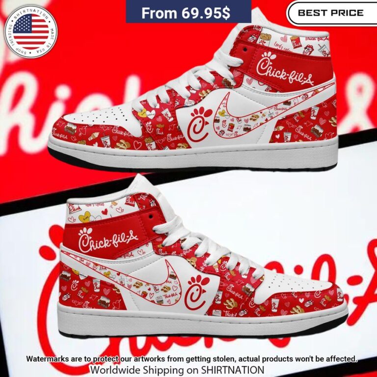 Chick fil A NIKE Air Jordan 1 She has grown up know