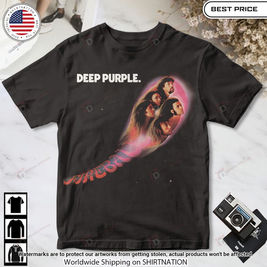 Deep Purple Fireball Shirt I can see the development in your personality