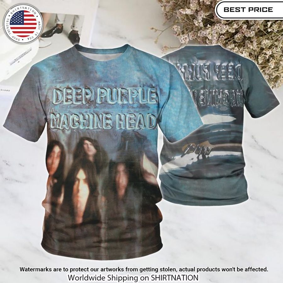 Deep Purple Machine Head Shirt You look cheerful dear
