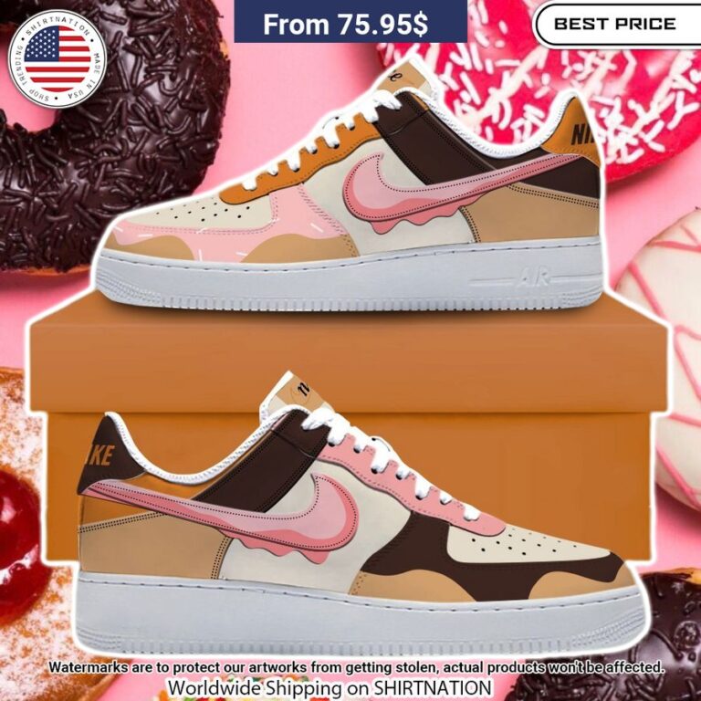 Dunkin' Donuts NIKE Air Force Shoes You look so healthy and fit