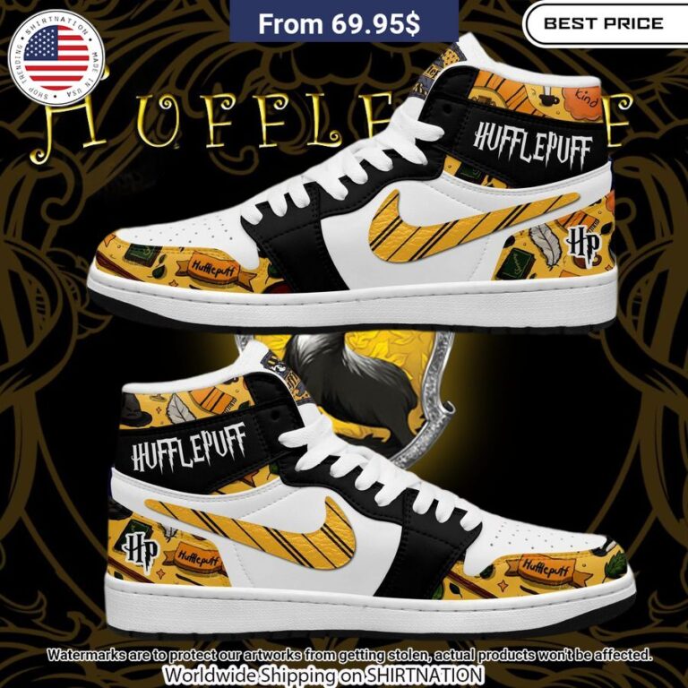 Hufflepuff NIKE Air Jordan 1 Nice photo dude