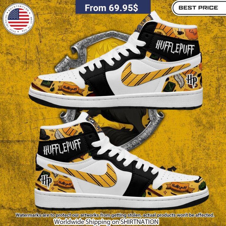 Hufflepuff NIKE Air Jordan 1 Hey! Your profile picture is awesome