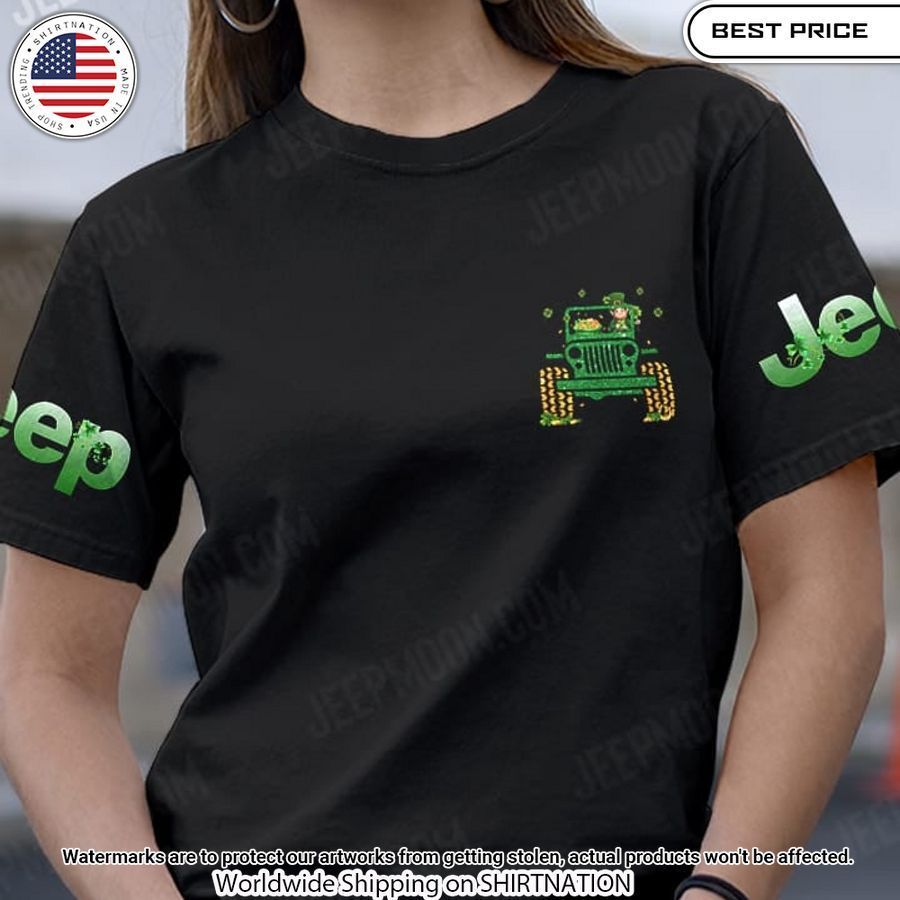 Jeep In March We Wear Green Shirt Trending picture dear