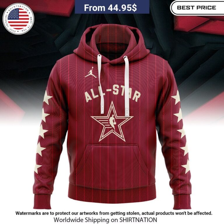 Jordan Brand Western Conference All Star 2024 Custom Hoodie Best picture ever