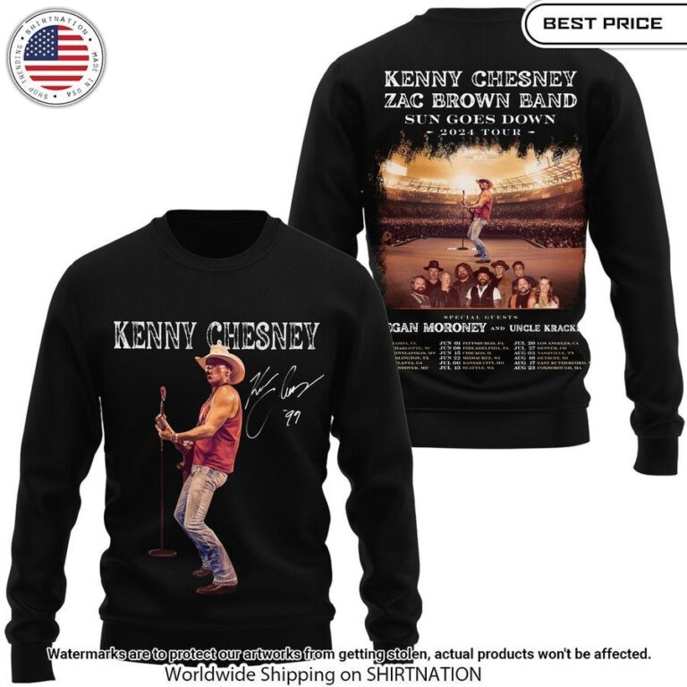 kenny chesney zac brown band shirt 2