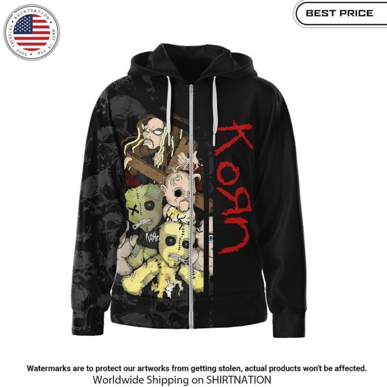 Korn Like Freak on a Leash Zip Hoodie Have you joined a gymnasium?