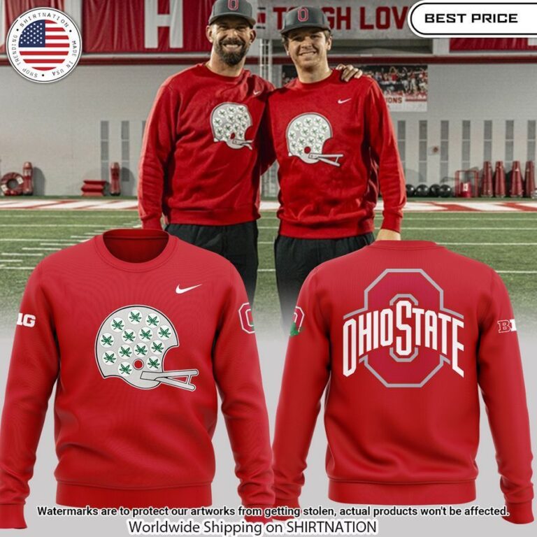 Magnet helmet Ohio State Sweater Selfie expert