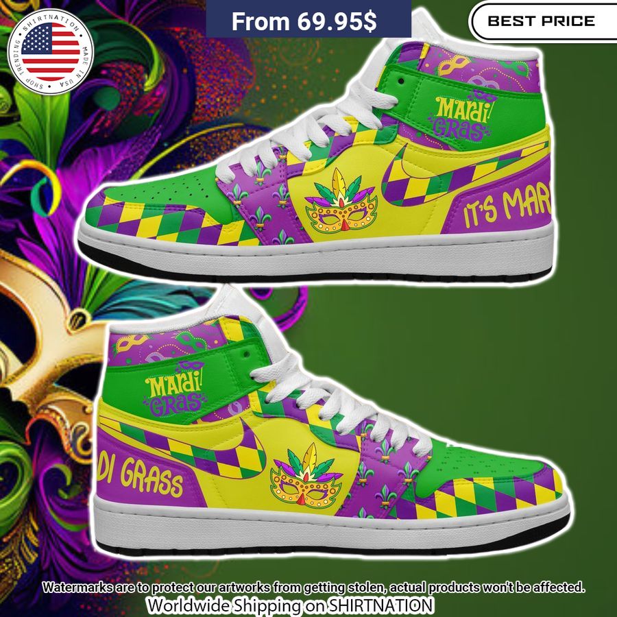 Mardi Gras Air Jordan 1 The power of beauty lies within the soul.