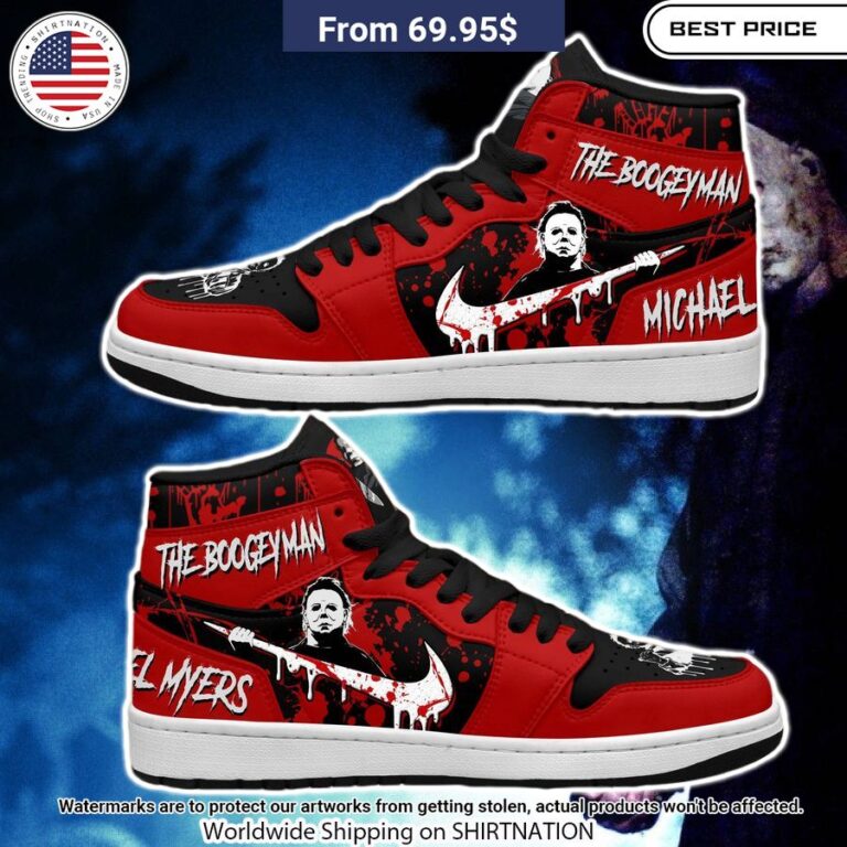 Michael Myers The Boogeyman Air Jordan 1 Hey! You look amazing dear