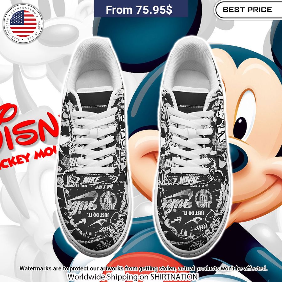Mickey Mouse NIKE Air Force Shoes Have you joined a gymnasium?