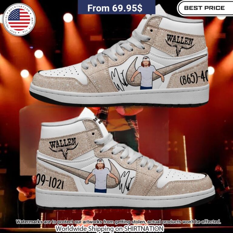 Morgan Wallen 865 NIKE Air Jordan 1 You look beautiful forever