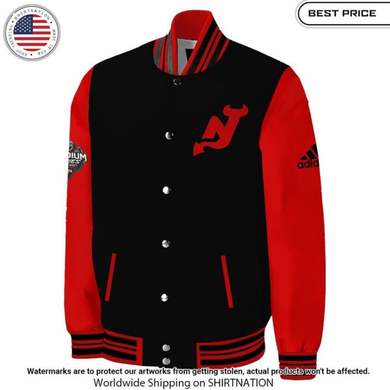 New Jersey Devils Lindy Ruff Bomber Jacket Cuteness overloaded