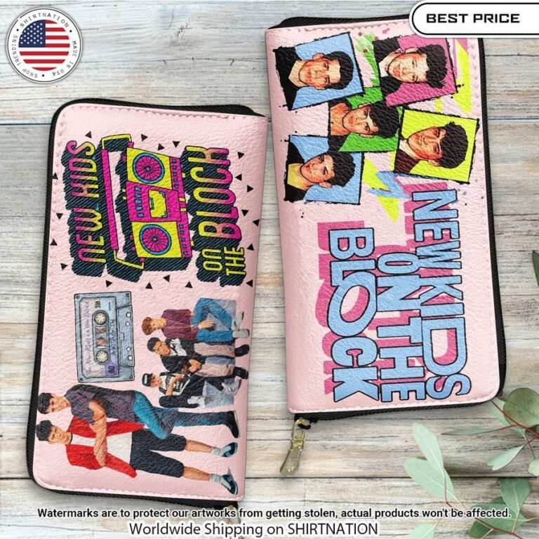 New Kids on the Block Zipper Wallet Wow! What a picture you click