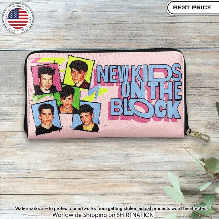 New Kids on the Block Zipper Wallet You always inspire by your look bro