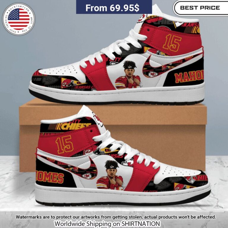 Patrick Mahomes 15 Kansas City Chiefs Air Jordan 1 This place looks exotic.