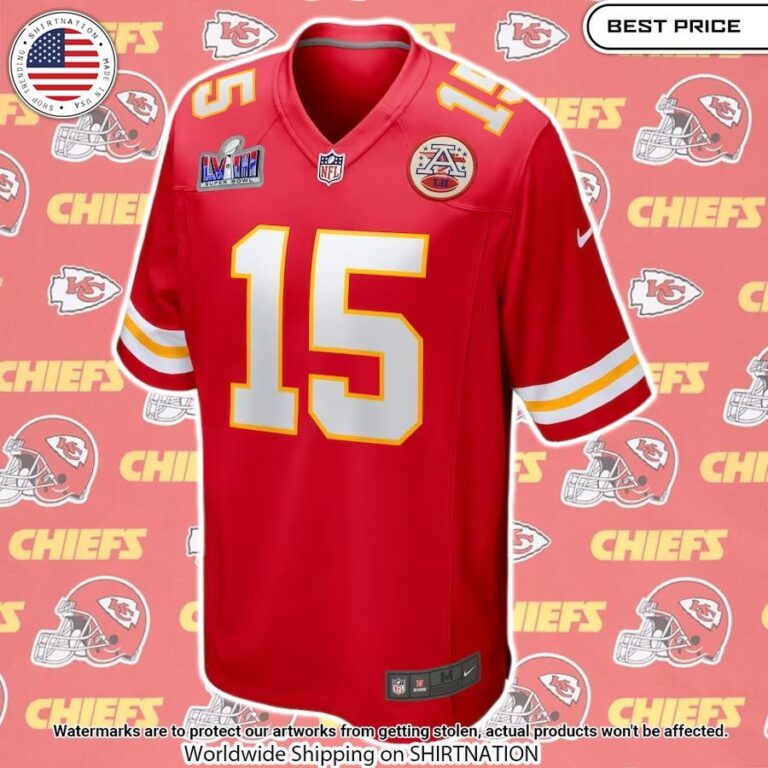 Patrick Mahomes 15 Kansas City Chiefs Football Jersey Nice bread, I like it