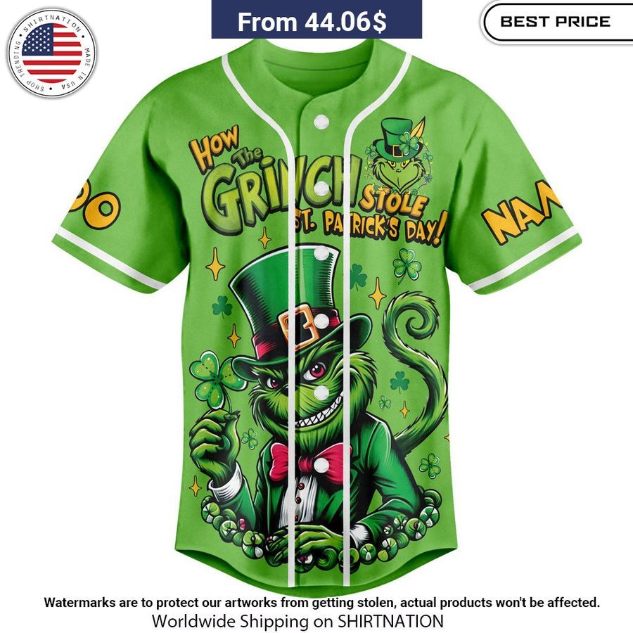 personalized how the grinch stole st patricks day baseball jersey 2 449.jpg