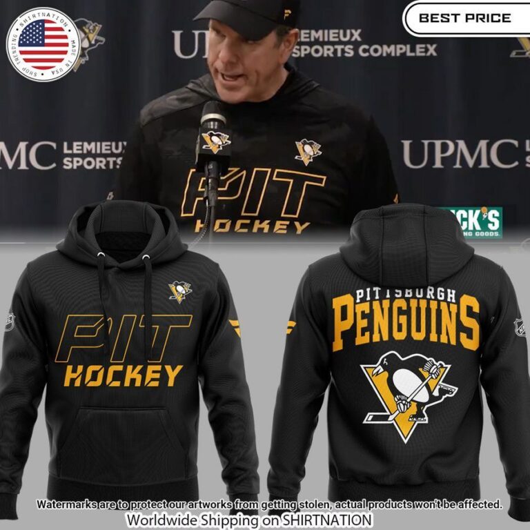 Pittsburgh Penguins Mike Sullivan Hoodie Stand easy bro