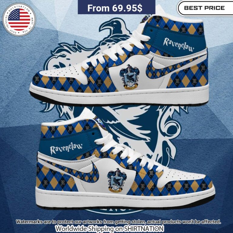 Ravenclaw HP NIKE Air Jordan 1 Super sober