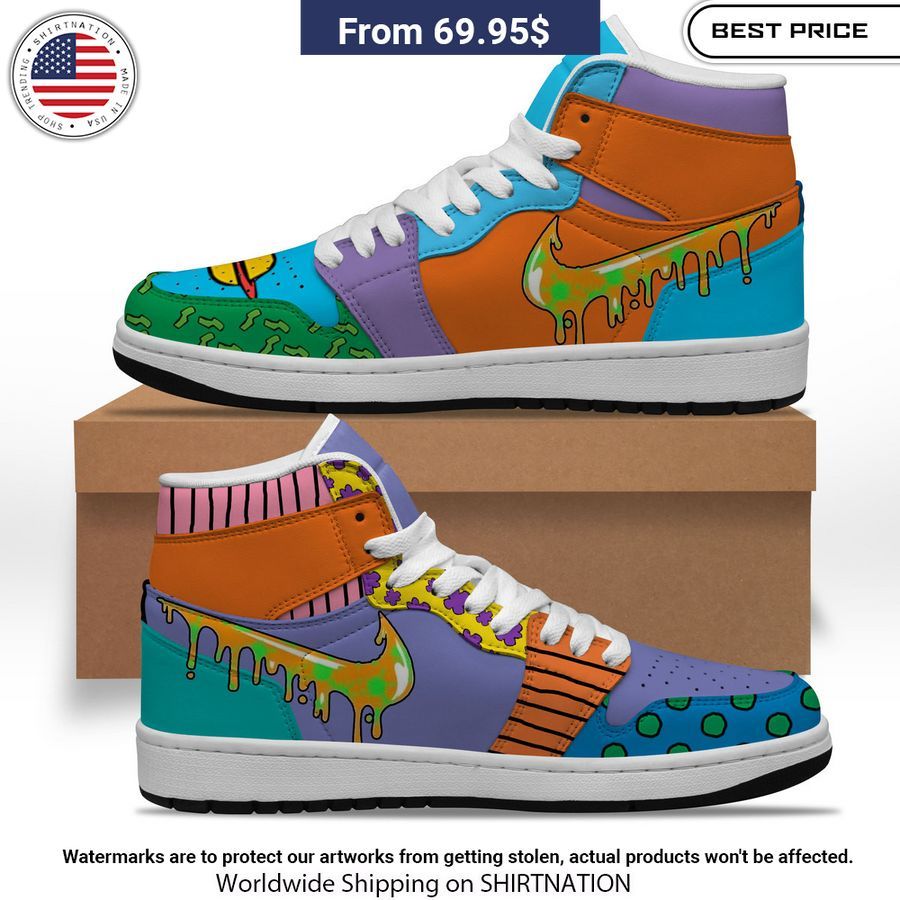 Rugrats Jordan High Top Shoes You look so healthy and fit