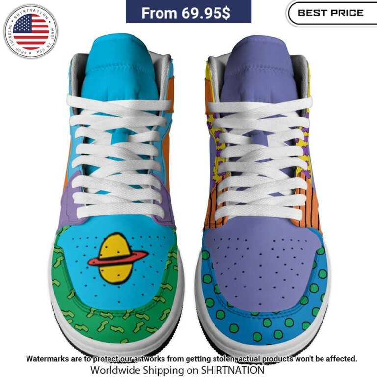 Rugrats Jordan High Top Shoes You always inspire by your look bro