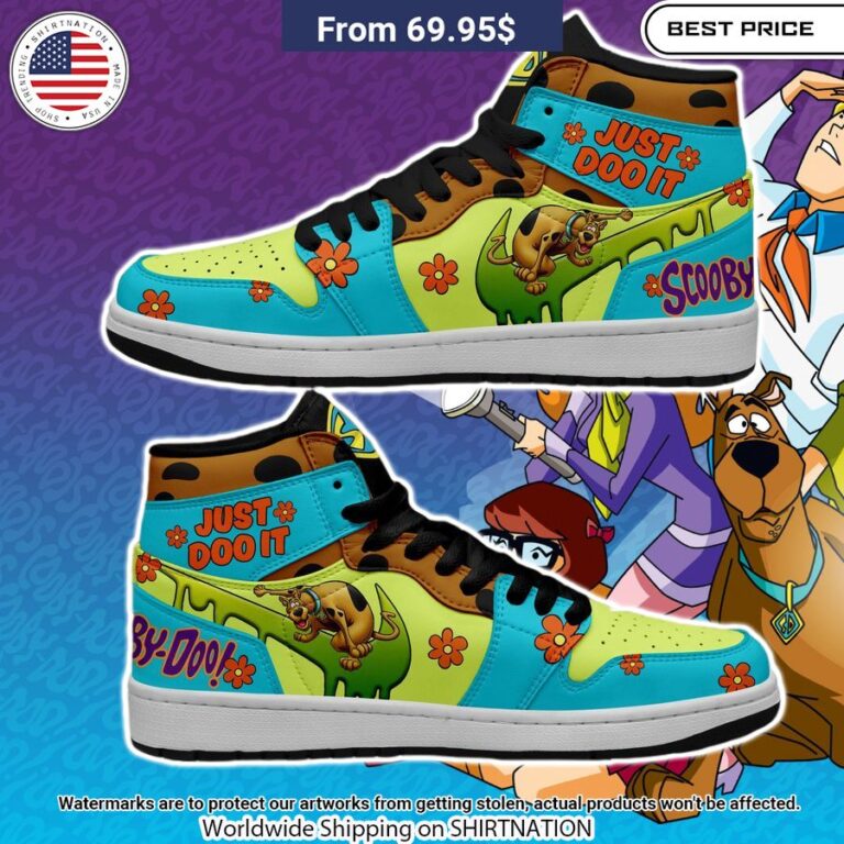 Scooby Doo Just Doo It Air Jordan 1 Cutting dash