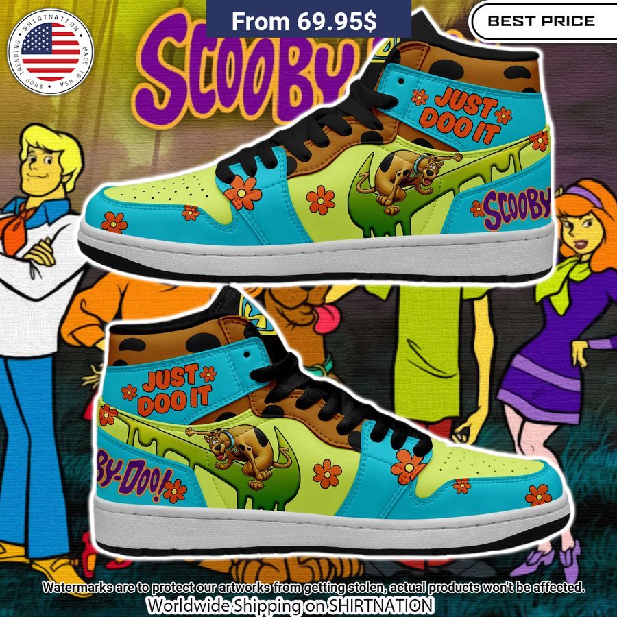 Scooby Doo Just Doo It NIKE Jordan 1 Such a scenic view ,looks great.