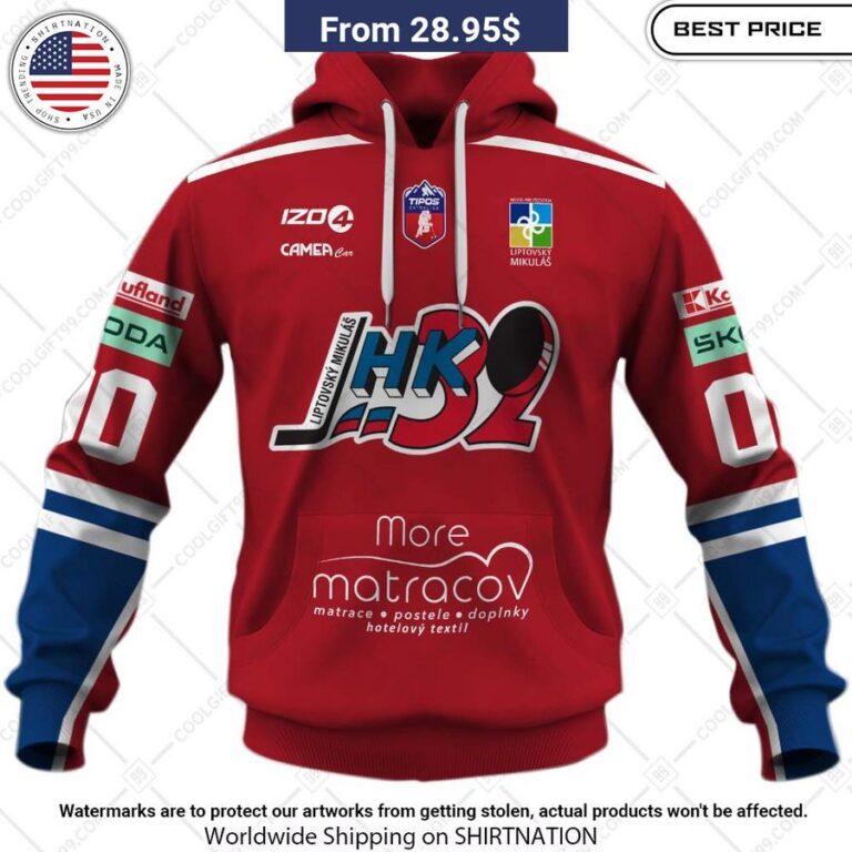 Slovak Extraliga MHK 32 Liptovsky Mikulas Custom Hoodie Pic of the century