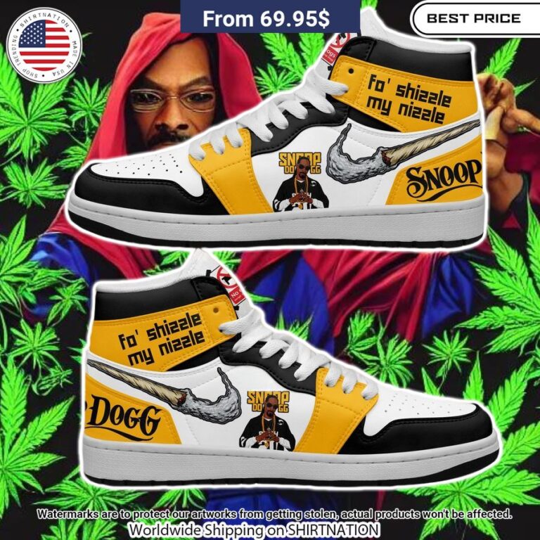 Snoop Dogg Fo' Shizzle My Nizzle Air Jordan 1 You look lazy