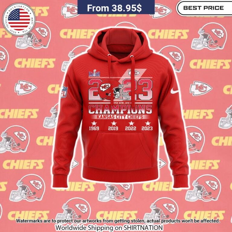 Super Bowl LVIII Champions Kansas City Chiefs Hoodie Damn good