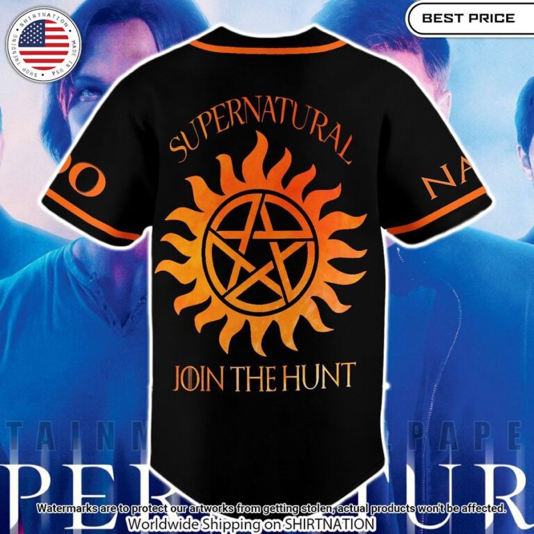 Supernatural Join The Hunt Custom Baseball Jersey Is this your new friend?