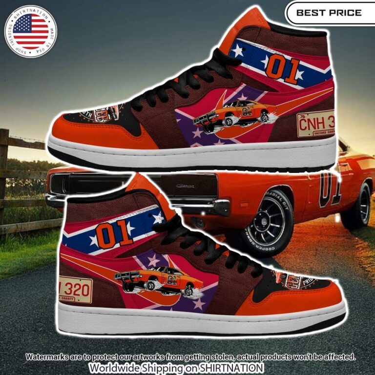 The Dukes of Hazzard County CNH 320 Air Jordan 1 Gang of rockstars