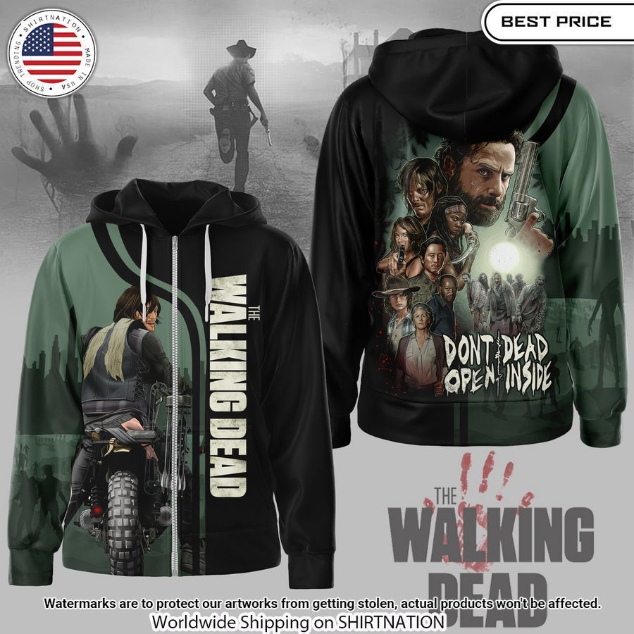 The Walking Dead Don't Open Dead Inside Hoodie This is your best picture man