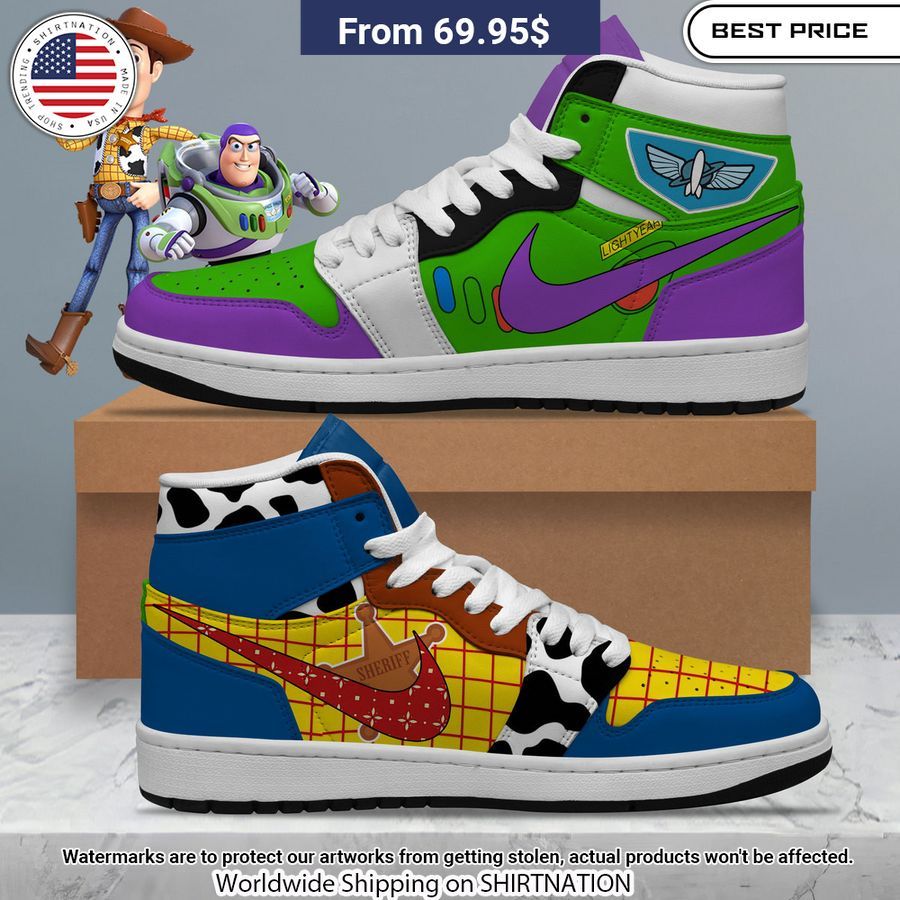 Toy Story Jordan High Top Shoes Elegant picture.