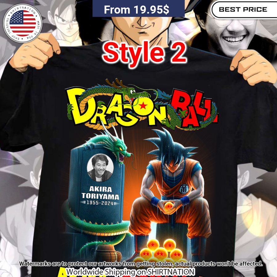40 years Dragon Ball 1984 2024 Toriyama Akira Signature shirt Stand easy bro