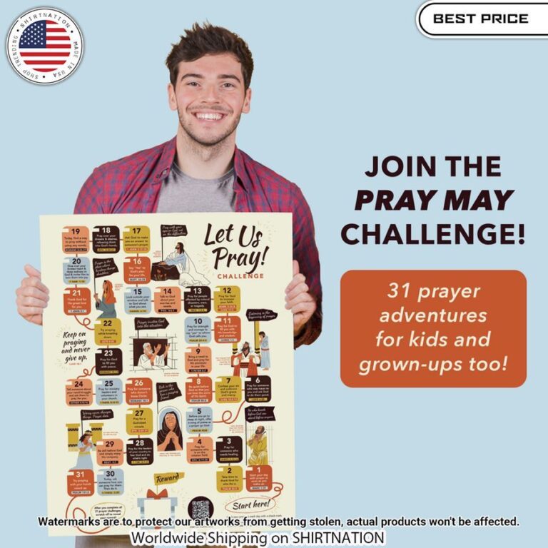 Let Us Pray challenge kit poster Best couple on earth