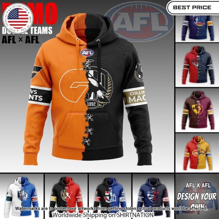 AFL vs AFL Custom Hoodie Speechless