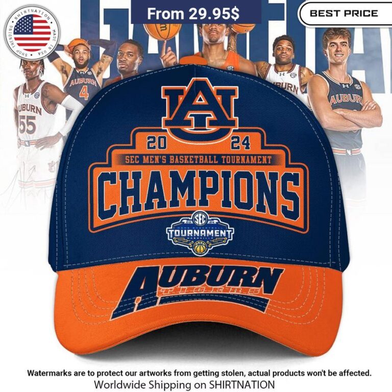 Auburn Tigers Champions Cap Speechless