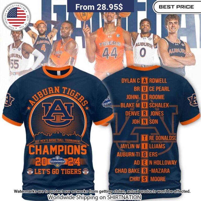 Auburn Tigers Champions T Shirt Selfie expert