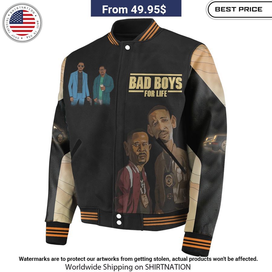 Bad Boys For Life Baseball Jacket This is your best picture man